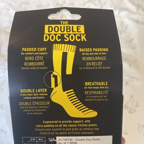 white doc socks - Picture 2 of 2